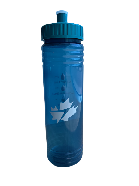 WestJet Halcyon Water Bottle with Droplet Graphics - 24 oz.