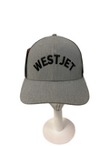 WestJet - Mid Crown Ball Cap - Grey Heather/Black