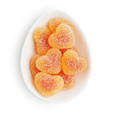 Peach Bellini Gummy Hearts - Small