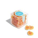 Peach Bellini Gummy Hearts - Small