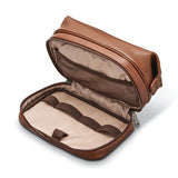 Samsonite Classic Leather Travel Kit - Cognac