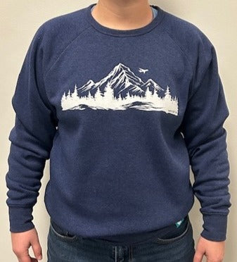 WestJet - Harmon Crew Neck Sweatshirt Unisex - Navy