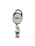 WestJet Clip-On Badge Reel White/Chrome