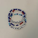 Jenny Be Free - Bracelet: Toronto Blue Jays (Various Stack Options)