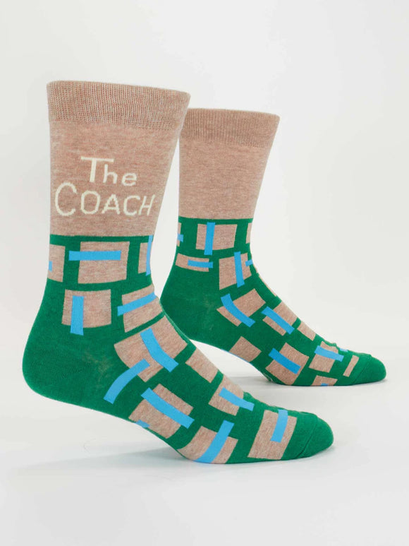 Blue Q- The Coach Men's Socks