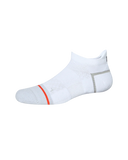 SAXX - Ball Lock Performance Low Show Sock - White - Large