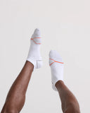 SAXX - Ball Lock Performance Low Show Sock - White - Large