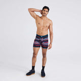 SAXX Daytripper Comfort Stretch Boxer Brief 5" - Abstract Stripe Multi