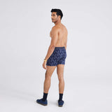 SAXX Daytripper Comfort Stretch Boxer Brief 5" - Ikat Chevron Deep Navy