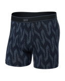 SAXX Daytripper Comfort Stretch Boxer Brief 5" - Ikat Chevron Deep Navy