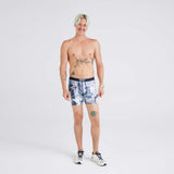 SAXX Volt Breathable Mesh Breathable Mesh Boxer Brief 5" - Frosty Invasion Grey