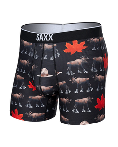 SAXX Volt Breathable Mesh Breathable Mesh Boxer Brief 5" - National Pastime Black