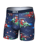 SAXX Volt Breathable Mesh Breathable Mesh Boxer Brief 5" - Open Sleigh Navy