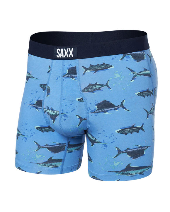 SAXX Ultra Boxer Brief - Fly Fish on Sail