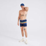 SAXX Ultra Boxer Brief - League Stripe Navy