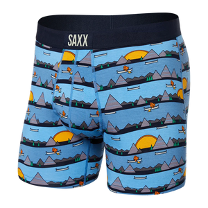 SAXX Ultra Boxer Brief /  Lazy River- Blue
