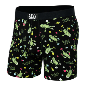 SAXX Ultra Super Soft Boxer Brief / Pickleball- Black