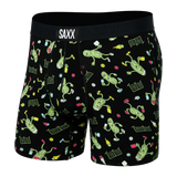 SAXX Ultra Super Soft Boxer Brief / Pickleball- Black