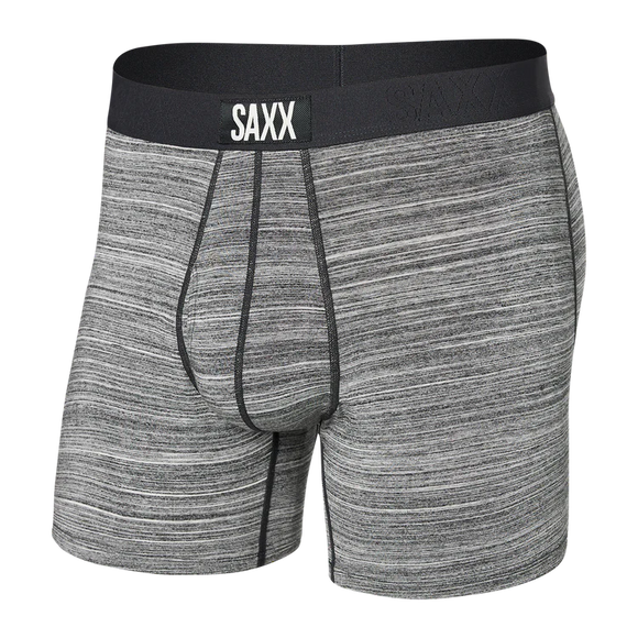 SAXX Ultra Boxer Brief Spacedye Heather - Grey