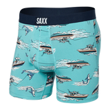 SAXX Ultra Boxer Brief / Sharkski- Turquoise