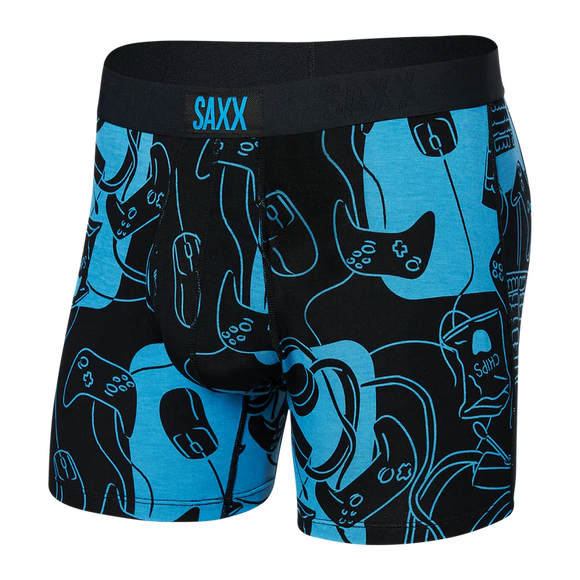 SAXX Ultra Boxer Brief / What To Play- Black
