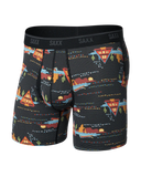 SAXX - Quest Quick-Dry Mesh Performance Boxer Brief 6" - Lakeside-Black