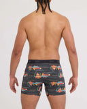 SAXX - Quest Quick-Dry Mesh Performance Boxer Brief 6" - Lakeside-Black