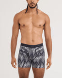 SAXX - Quest Quick-Dry Mesh Performance Boxer Brief 6" - Moonrise-Black