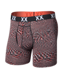 SAXX - Multi-Sport Mesh 6" - Hyperspace-Red Hot