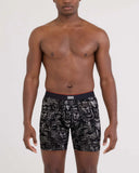 SAXX - Multi-Sport Mesh 6" - Night City-Black