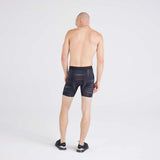 SAXX Multi-Sport Mesh Multi-Sport Performance Boxer Brief 6" - Optic Grid Black