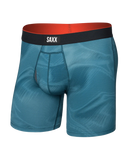 SAXX - Multi-Sport Mesh 6" - Platinum Camo-Rich Teal