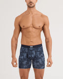 SAXX - Multi-Sport Mesh (2 Pack) 6" - Smoke Screen/Washed Indigo