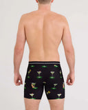 SAXX - Volt Breathable Mesh Boxer Brief 6" - My Handicap-Black