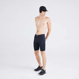 SAXX Multi-Sport Mesh Multi-Sport Performance Long Boxer Brief 8" - Black