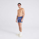 SAXX Vibe Super Soft Comfort Blend Boxer Brief 5"- Holidays in Paradise