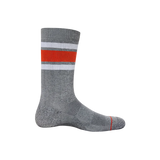 WHOLE PACKAGE Crew Socks / Athletic Stripe- Grey