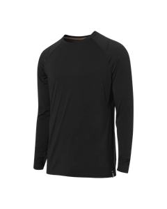 SAXX Roast Master Mid-Weight Thermal Baselayer L/S Crew Black