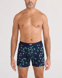 SAXX - Snooze Loose Boxer Short 5" - Olive You-Maritime
