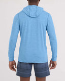 SAXX - DROPTEMP™ ALL DAY COOLING Hoodie - Tranquil Blue Heather