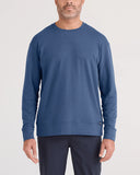 SAXX - 3Six Five Lounge Crew Sweatshirt - Washed Indigo