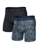 SAXX - Quest Quick Dry Mesh (2 Pack) - Matrix Camo/Black