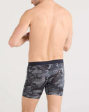 SAXX Vibe Xtra Soft Comfort (3 Pack) Everyday Boxer Brief 6" - Wood Camo/Grey Heather/Black