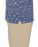 SAXX - DropTemp® Dry UPF Performance Resort Polo - Bandana Tropic-Indigo