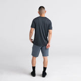 All Day Aerator Short Sleeve Crew / Faded Black Heather