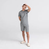 SAXX Snooze Super Soft Modal Sleep Short 8" - Dark Grey Heather