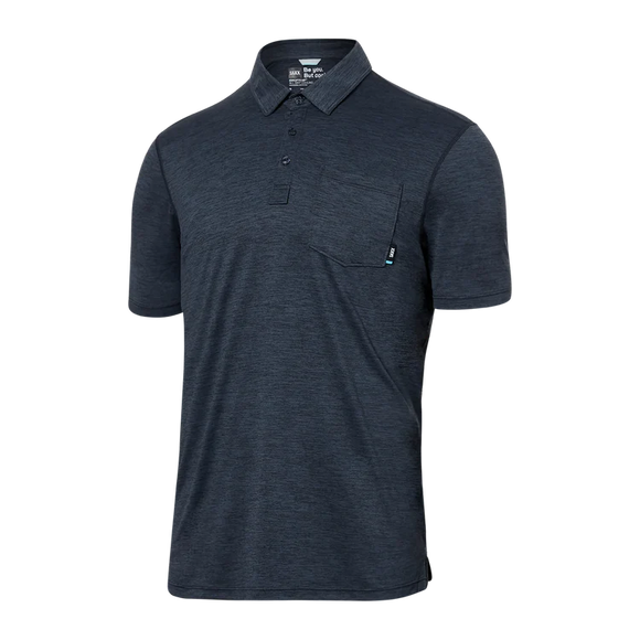 DROPTEMP™ ALL DAY COOLING Short Sleeve Polo / Turbulence Heather