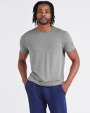 SAXX Snooze Super Soft Modal Sleep Tee - Dark Grey Heather