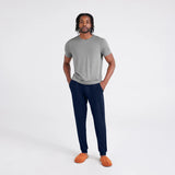 SAXX Snooze Super Soft Modal Sleep Tee - Dark Grey Heather