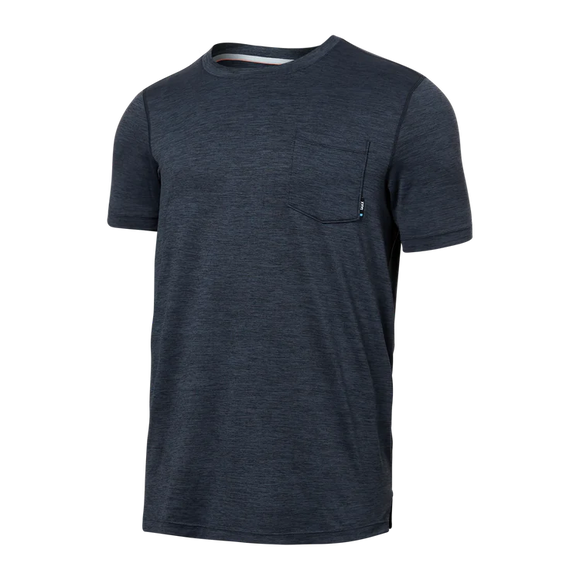 DROPTEMP™ ALL DAY COOLING Short Sleeve Crew / Turbulence Heather
